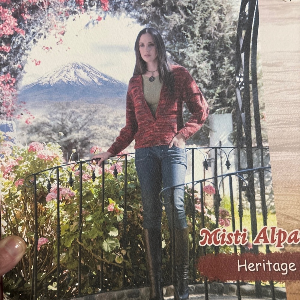 Misti Alpaca Knitting Book “Heritage,” NWOT, 67 pages, 13+ projects!
